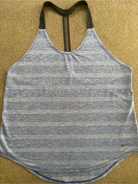 Women’s Nike Dri-Fit Semi Sheer Tank Size M ~ Multicolored